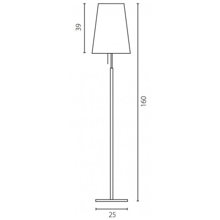 BELL Lampa podłogowa