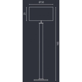 NODO METALIX Lampa podłogowa