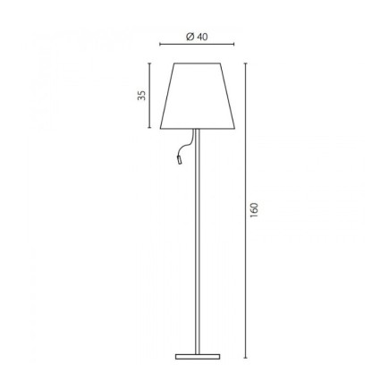 FJARA II Lampa podłogowa